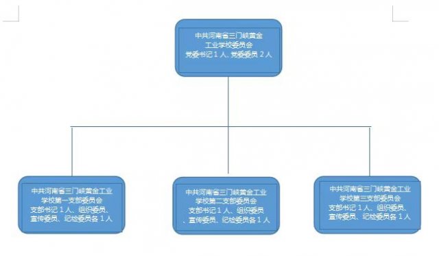 河南省三門(mén)峽黃金工業(yè)學(xué)校黨委組織架構(gòu)