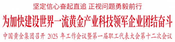 中國(guó),黃金,集團(tuán),召開,2025年,工作,會(huì)議,暨,1月, . 中國(guó)黃金集團(tuán)召開2025年工作會(huì)議暨第一屆職工代表大會(huì)第十二次會(huì)議